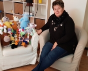 Frau Drewniok - Seelentröster im Regenbogenweg angekommen