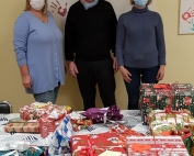 Belegschaft der Salzgitter AG Holding spendet wieder Geschenke für unseren Regenbogenweg