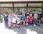 Der Regenbogenweg war im Familienpark Sottrum